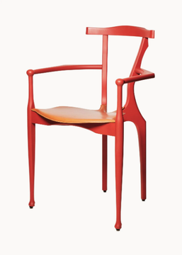 GAULINO - Stackable ash chair with armrests by BD Barcelona Design - view 3